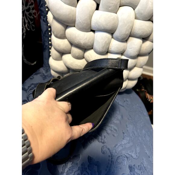 Vintage Coach Murphy Navy Crossbody Bag K7U-9930 - Picture 7 of 11